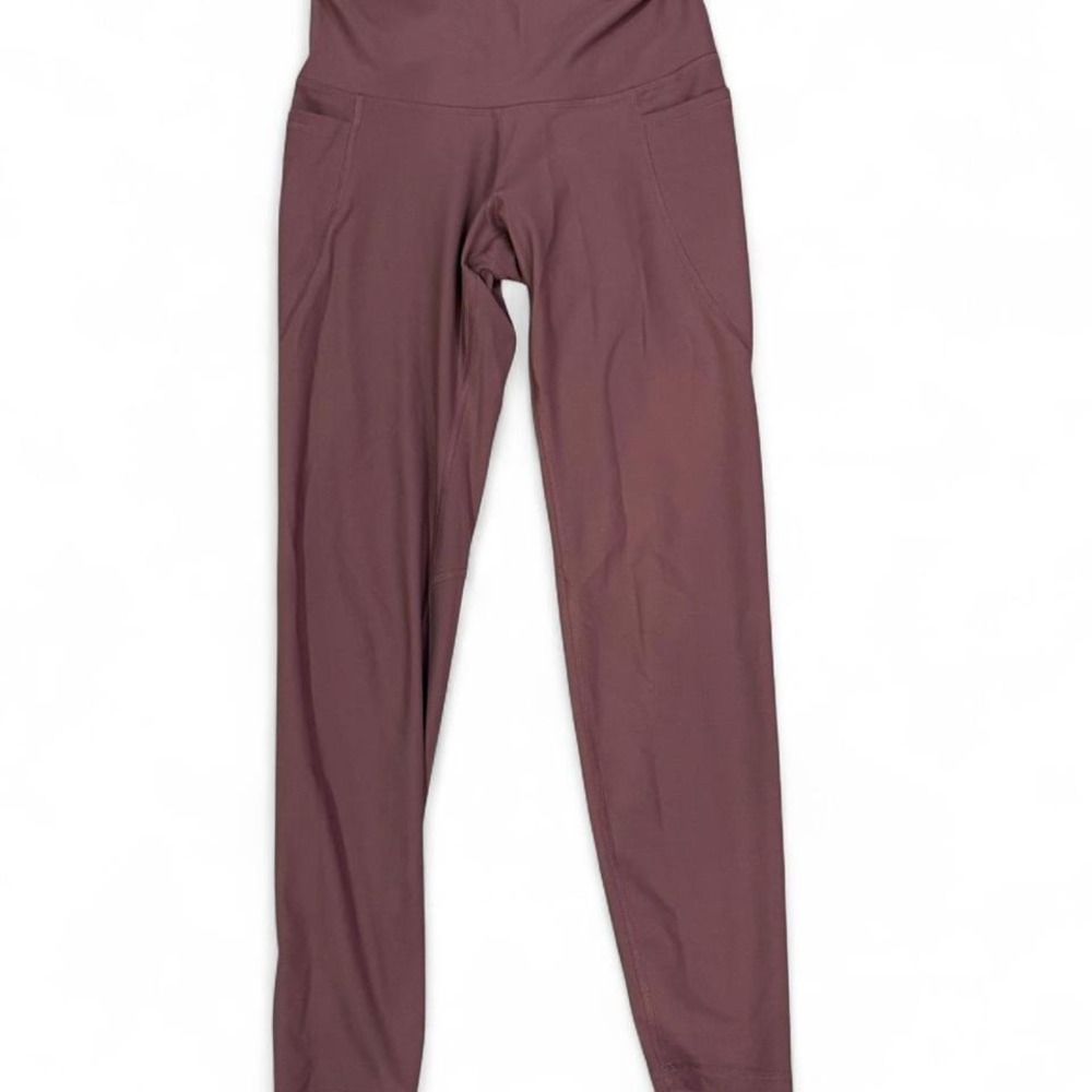Old Navy Elevate‎ Leggings Plum Small Go-Dry Active Workout Athleisure